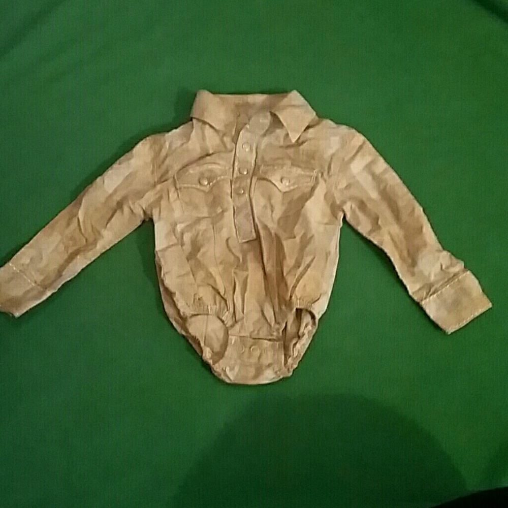 Wrangler onesie